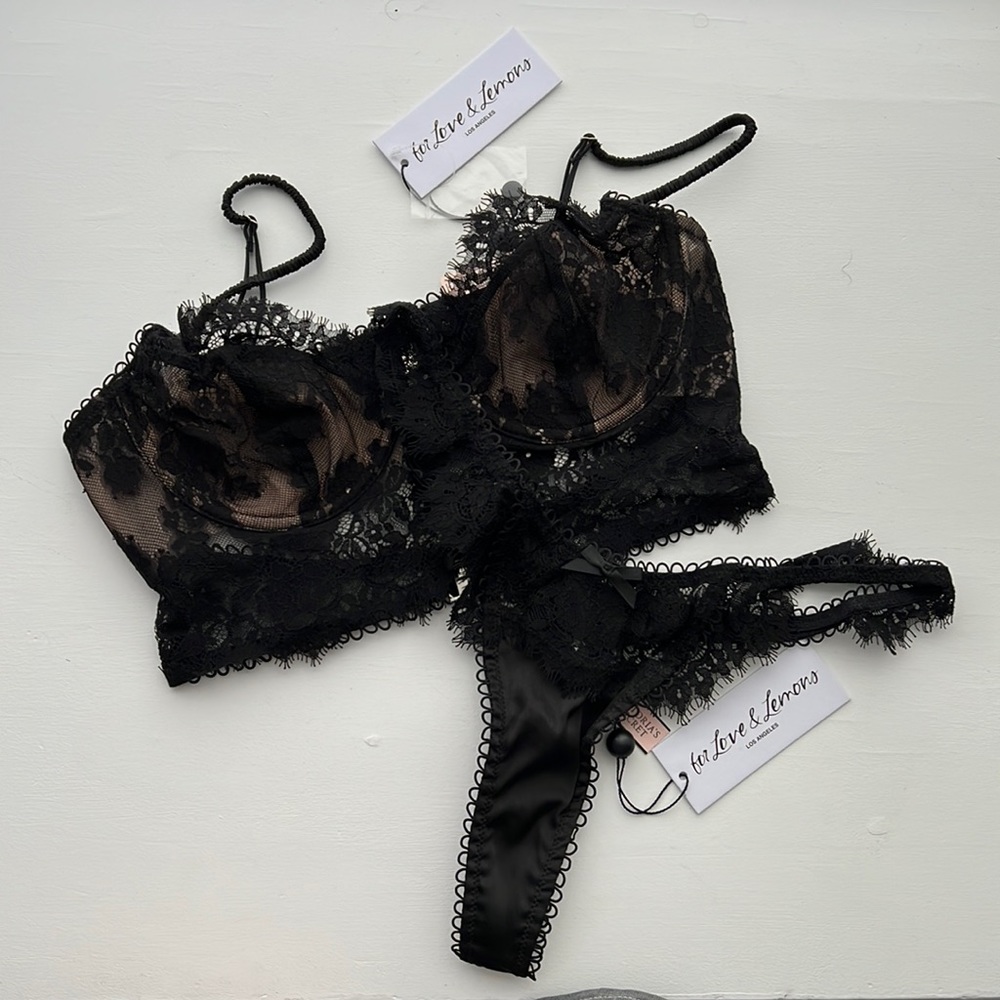 For Love and Lemons Lingerie Set
